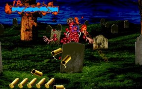 une photo d'Ã©cran de Zombie Raid sur Arcade